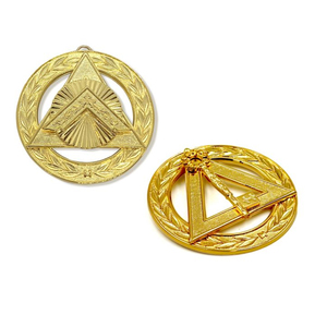 Collier de Grand Suprémateur de l'Arche Royale à prix abordable, bijou de collier maçonnique au design personnalisé - Product Image 3