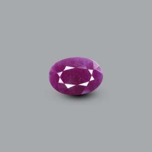 5 Carat Premium African Ruby Oval Cabochon Loose Gemstone Natural Pink Rough Stone for Fine Jewelry - Product Image 1