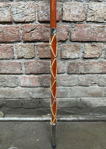 หัวกระบองชุบโครเมียม ลายสิงโตและมงกุฎ พร้อมด้ามจับและแท่งไม้ชุบโครเมียม - Product Image 4