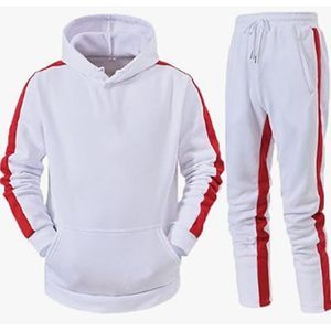 Conjunto Deportivo Personalizado con Logotipo, Ropa Deportiva de Poliéster, Sudadera con Capucha de Manga Larga, Pantalones, Conjunto de 2 Piezas, Traje para Correr, Trajes Deportivos para Hombre - Product Image 4