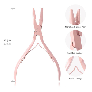Kit d'outils pour extensions capillaires de qualité chirurgicale, léger et pratique, pour pose et retrait, avec logo personnalisé – Meilleures ventes - Product Image 2