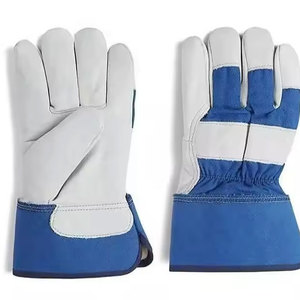 10 Inch AB Grade Cowhide Yellow Cut Heat Resistant Powder-free Silicone-free Smooth General Purpose Abrasion Resistance Men's - Product Image 1