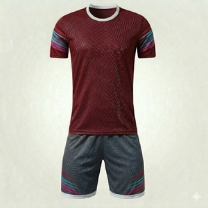 Uniforme de football de bonne qualité, pas cher, meilleur prix, uniforme de football pour hommes, nouveau design, service OEM, logo personnalisé, uniformes de football pour hommes - Product Image 3