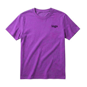 Men's Sporty T-<b>Shirts</b> 220 Grams <b>100</b>% Cotton/<b>Polyester</b> Blend Short Sleeve Breathable Fabric Custom Front Logo Printing t-<b>shirt</b> - Product Image 5