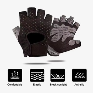 Breathable Lightweight Weight Lifting Gloves Full Palm Protection Gym Cycling Exercise <b>Grip</b> Gloves - Product Image 5