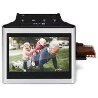 Dijital Film ve Slayt Tarayıcı, 22MP Çözünürlük, 5 İnç Önizleme Ekranı, 35mm 110 126 Negatifleri Dönüştürür, Genel Tip