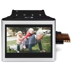 Scanner numérique de films et de diapositives avec une résolution de 22 MP, écran LCD de 2,4 pouces, convertit les négatifs et les diapositives 35 mm en photos numériques - Product Image 2