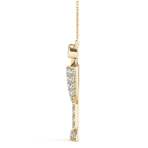 Collar con Colgante de Diamante Cultivado en Laboratorio, Rodio, Oro 10K 14K 18K, Plata 925 935, Regalo de Compromiso, Joyería de Lujo para Fiestas - Product Image 4