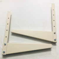 Support mural pliable en métal robuste 3HP pour charnière de table 50x50cm multi-usage