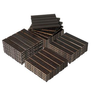 Piastrelle per Pavimenti in Legno a Incastro 27 Pezzi 30x30 cm Impermeabili Ignifughe per Interni/Esterni Patio/Interni - Product Image 2