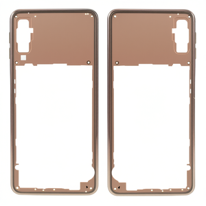 Cover posteriore in alluminio color oro per Samsung Galaxy A7 2018 A750F, telaio di ricambio - Product Image 2