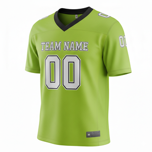 Maillots de football personnalisés par sublimation pour adultes, manches courtes, maille respirante, séchage rapide, antibactériens, anti-UV, grandes tailles - Product Image 5