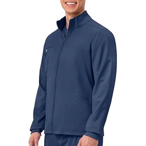 Chaqueta Médica de Diseño Moderno para Hombre, Uniformes de Hospital para Hombre, Chaqueta de Enfermería de Manga Larga, Uniformes Médicos de Spandex - Product Image 2