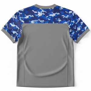 Uniforme de football américain personnalisé, maillot avec logo et numéro sublimés, équipement d'entraînement de football durable en spandex - Product Image 4