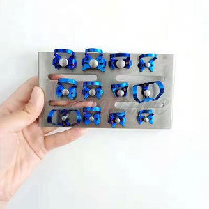 Kit de Pinzas para Dique de Goma Más Vendido, Kit de Pinzas de Acero Inoxidable para Dique de Goma del Mejor Material, En Stock - Product Image 5