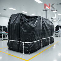 Bâche de sécurité imperméable pour machines, bâche de sécurité industrielle renforcée pour usage en usine et entrepôt