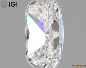 Diamante de Corte Radiante de 1.00 Quilates, Brillante, Cultivado en Laboratorio CVD, Tamaño 6.89 MM, Color D, Claridad VS1, con Certificado IGI para Anillo - Product Image 5