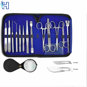 Kit de dissection en acier de qualité supérieure pour étudiants, pour laboratoire de biologie, anatomie, avec scalpel manuel ODM et kit de chirurgie - Product Image 1
