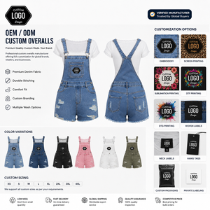 Combinaison en jean sans coutures taille haute, salopette courte sans manches pour femme, longueur genou, idéale pour le printemps – Nouveauté très prisée - Product Image 1