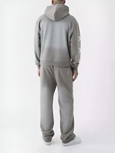 Premium <b>Men's</b> <b>Fleece</b> Pullover <b>Hoodie</b> Breathable Everyday Comfort with Adjustable Hood & Kangaroo Pocket Solid Pattern XXS Size - Product Image 2