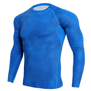 High Quality Custom Made Rash Guard <b>for</b> <b>Men</b> Breathable Quick Dry Plus Size XL <b>for</b> Autumn Water Sports With Custom Logo - Product Image 6