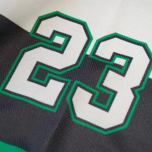 Camiseta de Hockey sobre Hielo Vintage Personalizable al por Mayor, Impresión por Sublimación Completa, Transpirable, 100% Poliéster, Crea Tu Propio Equipo - Product Image 4