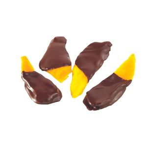 Mango Deshidratado Recubierto de Chocolate, Ecológico, Sabroso, Saludable y Rico en Fibra, Delicias de Fruta Tropical - Product Image 1