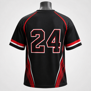 Camiseta de Lacrosse de Alto Rendimiento, con Tela de Poliéster Transpirable de Secado Rápido, para Entrenamiento de Equipos y Ligas - Product Image 2