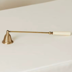 Compact Metal Candle Snuffer With Easy <b>Grip</b> Handle For Daily Candle Use And Clean Smoke Free Flame <b>Control</b> - Product Image 1