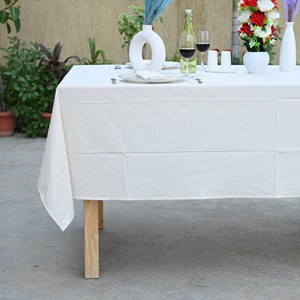 Green Handmade Cotton <b>Tablecloth</b> Plain Dyed Woven Outdoor Vintage Farmhouse Decor Wedding Custom Premium <b>Rectangle</b> <b>Tablecloth</b> - Product Image 1