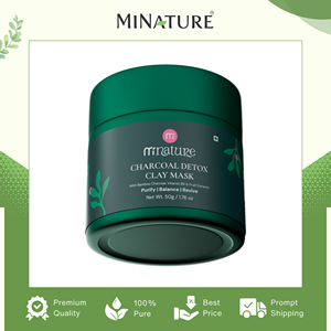Masque détoxifiant à l'argile au charbon de bois, 100 % ingrédients naturels purs, qualité supérieure, provenant d'un vendeur indien au meilleur prix. - Product Image 5
