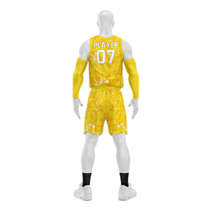 Ensemble d'uniformes de basketball d'élite personnalisés pour équipes – Tenues de basketball pour tournois et ligues – Jeunes et adultes – Toutes tailles sur mesure - Product Image 3