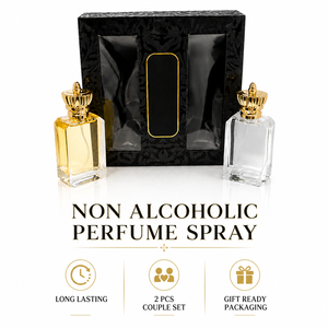 Juego de Regalo de Perfumes de Lujo para Parejas, 2 Piezas, Perfume en Aerosol de Larga Duración Sin Alcohol, Marca Privada OEM - Product Image 4
