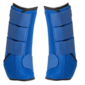 Protège-jambes équestres personnalisés avec logo (matériau PU) pour pattes avant et arrière – Marque sur mesure - Product Image 2