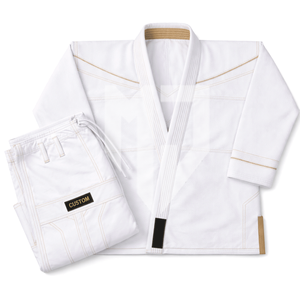 ชุดยิวยิตสูบราซิลสำหรับผู้ชาย น้ำหนักเบา สำหรับการแข่งขัน คิโมโนผ้าฝ้ายทนทาน ชุดฝึกศิลปะการต่อสู้ - Product Image 4