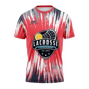 Camiseta de Lacrosse Personalizada para Jóvenes, Diseño Sublimado para Equipos, Ropa Deportiva de Secado Rápido, Fibra de Poliéster, Top de Entrenamiento para Niños y Niñas, Venta al Por Mayor - Product Image 1