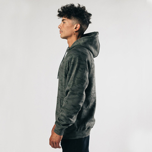 Sweat-shirt à capuche polaire personnalisé pour homme, prix de gros, chaud et uni pour l'hiver, idéal pour la gym et le sport - Product Image 5