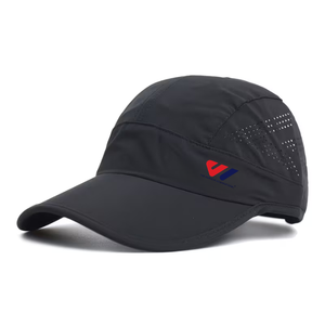 Breathable Perforated Trucker <b>Hat</b> Adjustable Baseball Cap Solid Color Casual Outdoor Adult Cap Sports Travel Custom Logo - Product Image 5