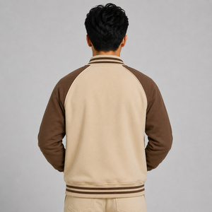 Veste de baseball pour homme, veste varsity, veste de style universitaire, broderie personnalisée, mélange de laine, boutons pression, mode décontractée, streetwear d'hiver - Product Image 5