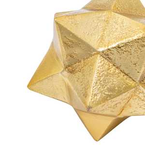 Gold Brass <b>Star</b> <b>Hanging</b> Ornament Handcrafted Reusable Eco-Friendly Festive Christmas Party Decoration Supplier - Product Image 2