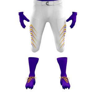 Uniforme de Fútbol Americano Estampado, Equipación de Equipo Personalizada, Uniforme de Fútbol Americano Personalizado de Alta Calidad, Tejido Transpirable, Sublimación - Product Image 5