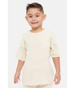 Conjunto de Ropa de Verano para Niños 2026, Algodón Puro, Dos Piezas, Camiseta y Pantalones Cortos, Venta al Por Mayor - Product Image 2