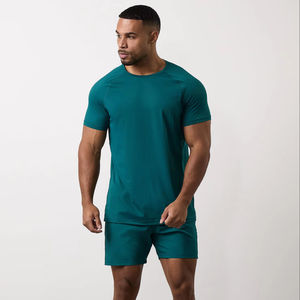 Camiseta Deportiva de Gimnasio para Hombre, Personalizada, de Secado Rápido, Transpirable, para Entrenamiento, Fitness, Running, Fabricante OEM - Product Image 1