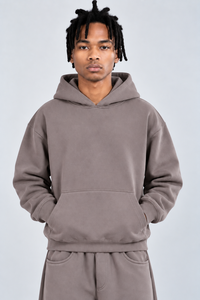 Sudadera con Capucha Unisex, Sólida, de Manga Larga, Ajuste Personalizado, Informal, de Poliéster/Algodón, Oversize, Anti-Pilling, Transpirable - Product Image 5