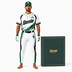Uniforme de baseball professionnel offrant un confort premium, des coutures durables et une coupe athlétique pour l'entraînement et la compétition OEM - Product Image 6