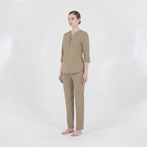 Vente en gros de tenues d'hôpital pour femmes en deux pièces, uniforme médical, infirmière, salle d'opération, vêtements de travail chirurgicaux - Product Image 3