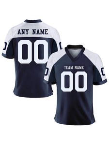 Ensemble de maillots de sport d'équipe pour hommes sur mesure, impression par transfert thermique, respirant, séchage rapide, entraînement d'été, football, adultes - Product Image 2