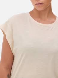 Camiseta versátil para mujer, preencogida, antipilling, silueta larga, multicolor, básica, venta al por mayor de fábrica, esencial para el día a día - Product Image 1