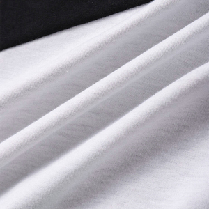 T-shirt à manches courtes pour homme, coupe classique, col rond, 100% coton, respirant, 220g, tricoté décontracté - Product Image 6
