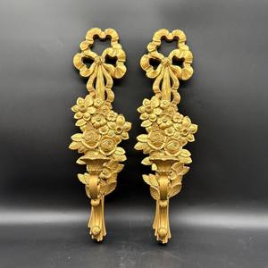 Applique Murale Classique Européenne Dorée, Style Baroque Antique, Luminaire Décoratif pour Villa, Palais, Hôtel, Salon - Product Image 1